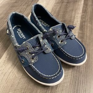 Girls Sperry Boat Shoes - Size 13